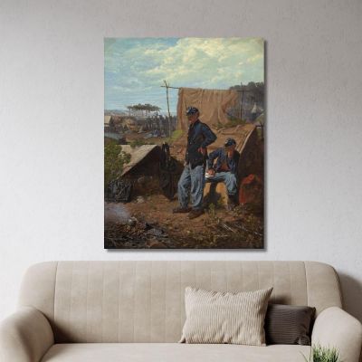 Homesweet Home Winslow Homer whm88 canvas print 