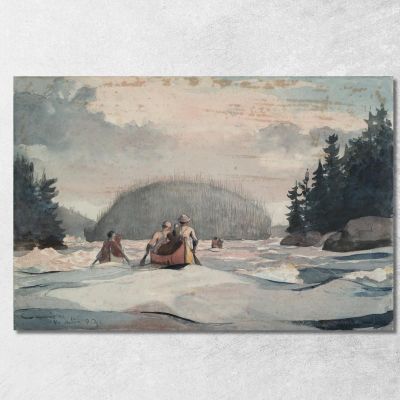 IleﾠMalin Winslow Homer whm95 canvas print 