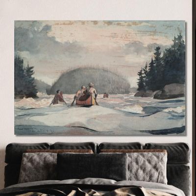 IleﾠMalin Winslow Homer whm95 canvas print 