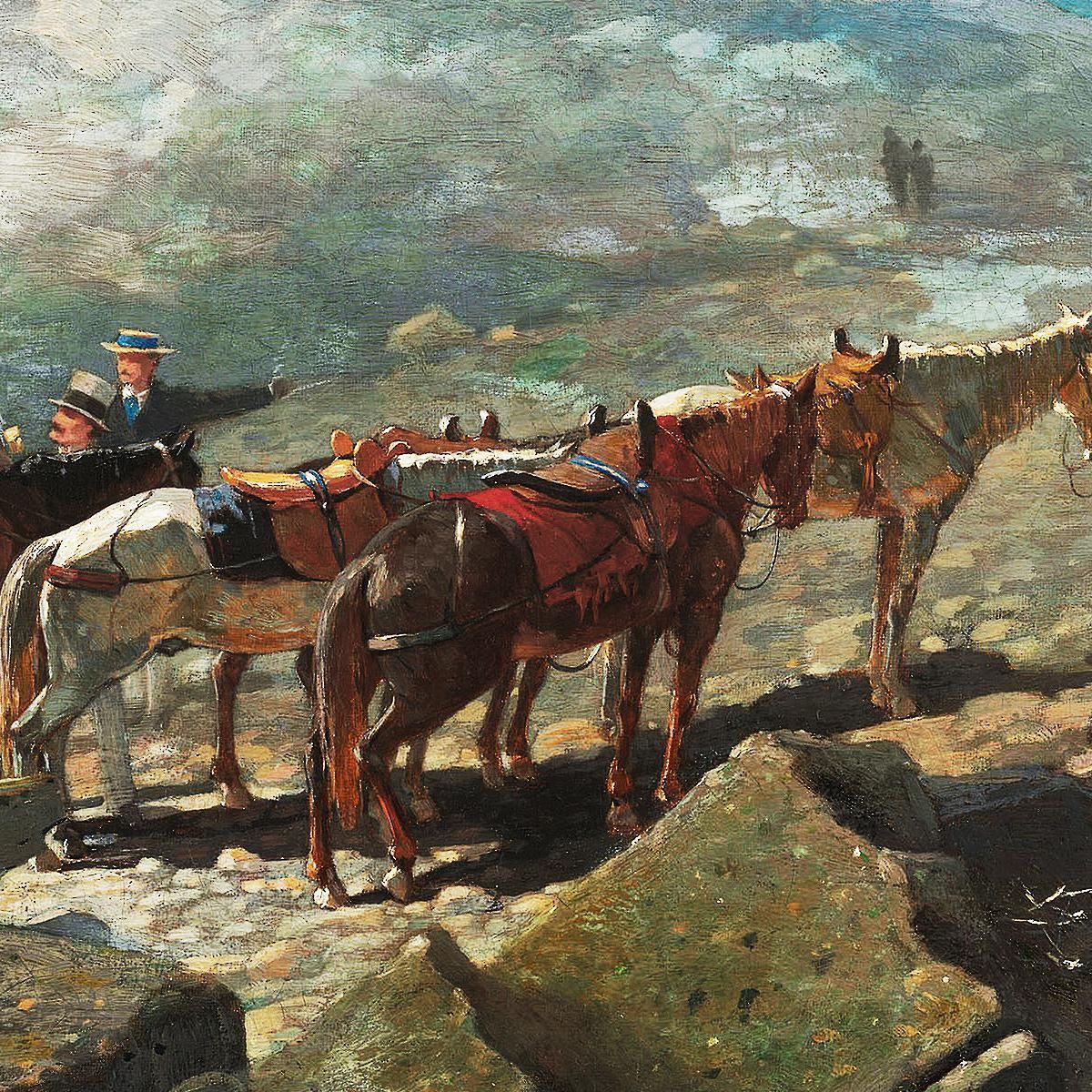 Mount Washington Winslow Homer whm113 canvas print