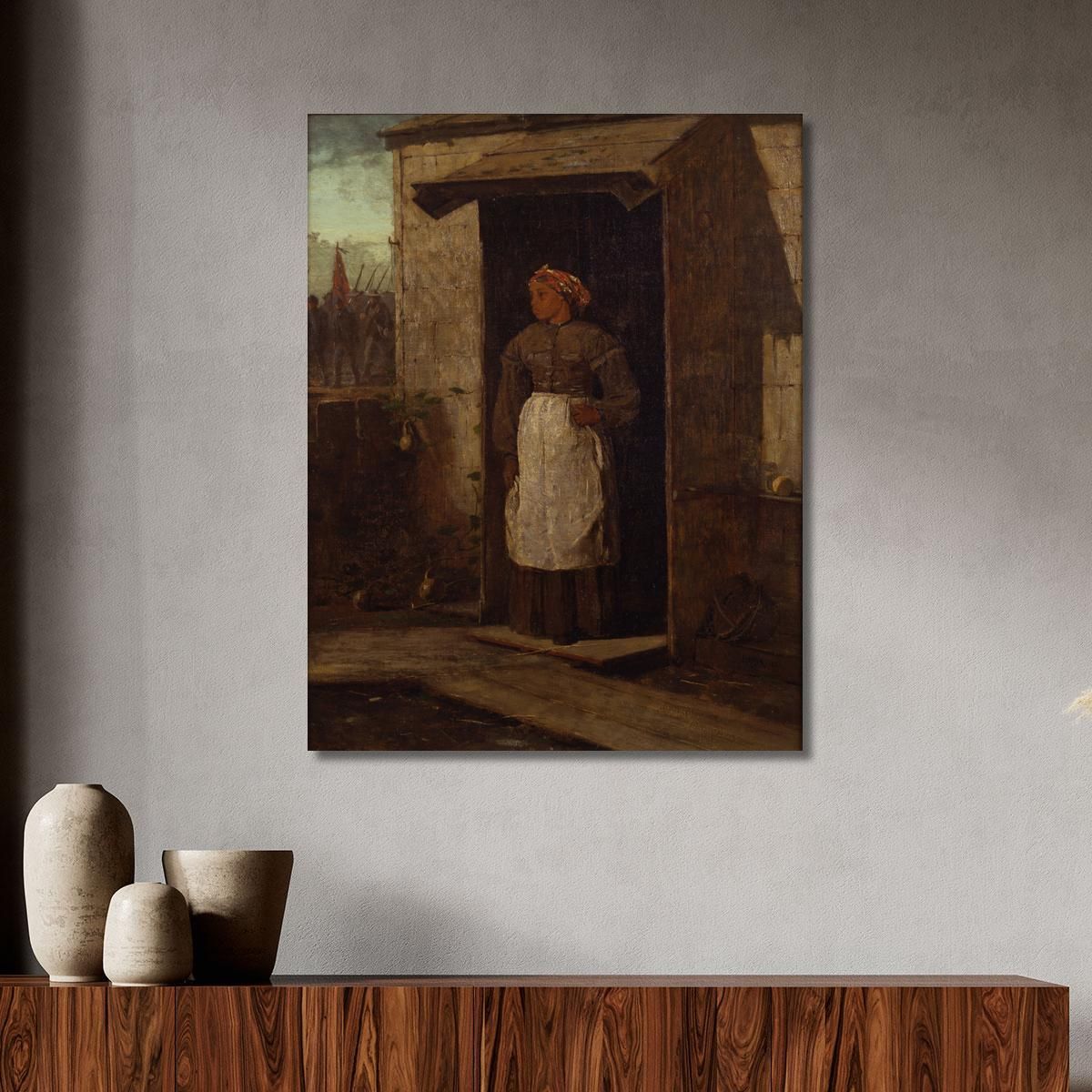 Near Andersonville Winslow Homer whm117 canvas print 