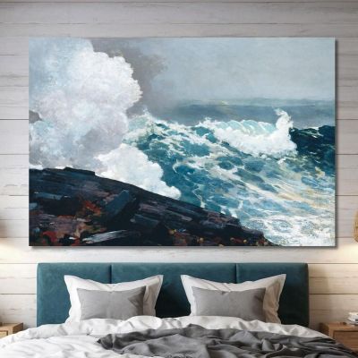 Northeaster 2 Winslow Homer whm120 canvas print 