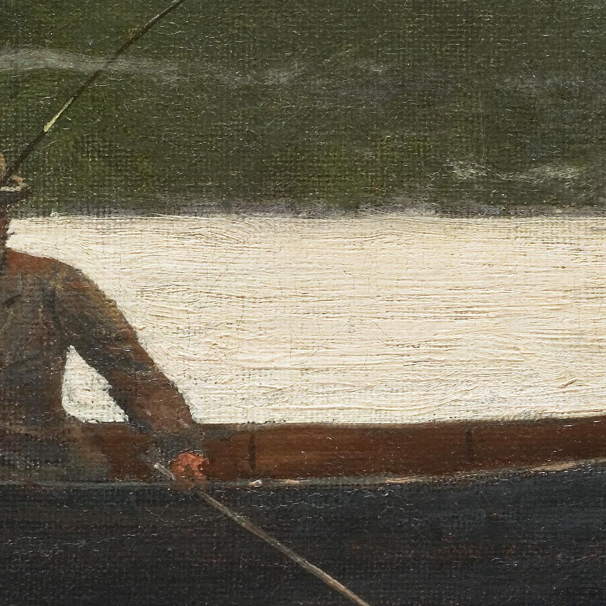 Playing A Fish Winslow Homer whm137 canvas print
