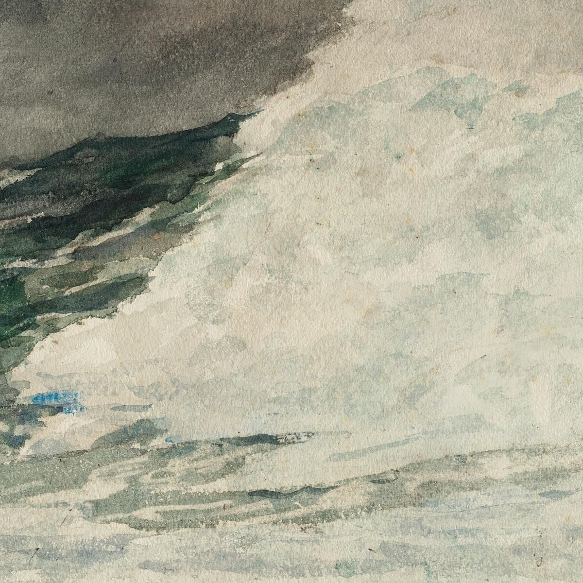 Prout'S Neck Breaking Wave Winslow Homer whm140 canvas print