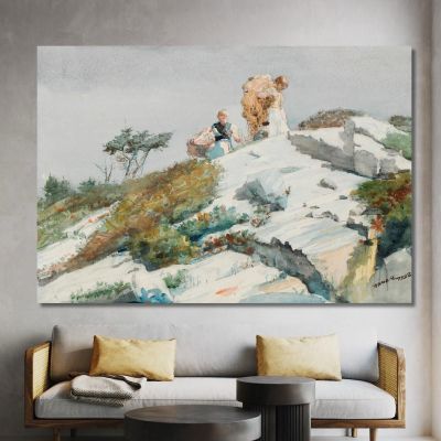 Rough Work Winslow Homer whm148 canvas print 