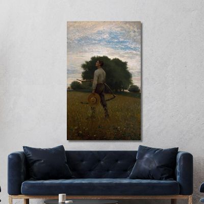 Song Of The Lark Winslow Homer whm172 canvas print 