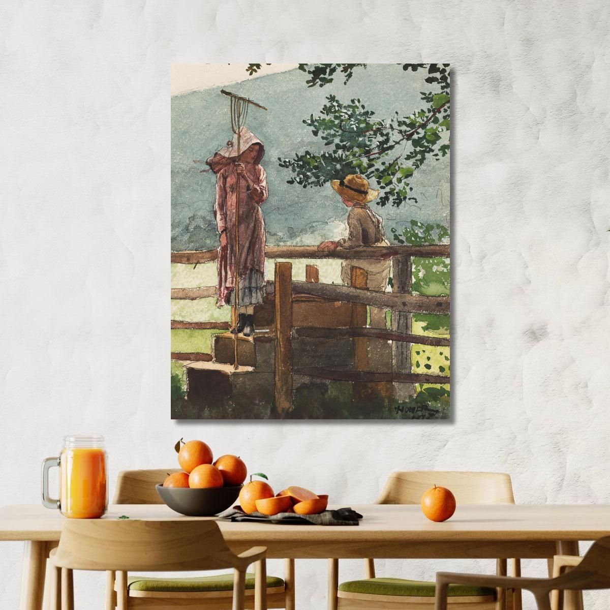 Spring Winslow Homer whm174 canvas print 