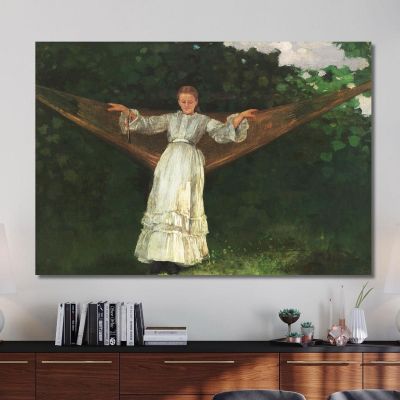 Summer Afternoon Winslow Homer whm182 canvas print 