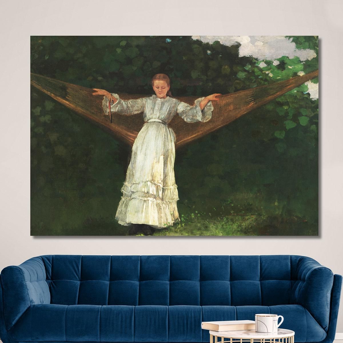 Summer Afternoon Winslow Homer whm182 canvas print 