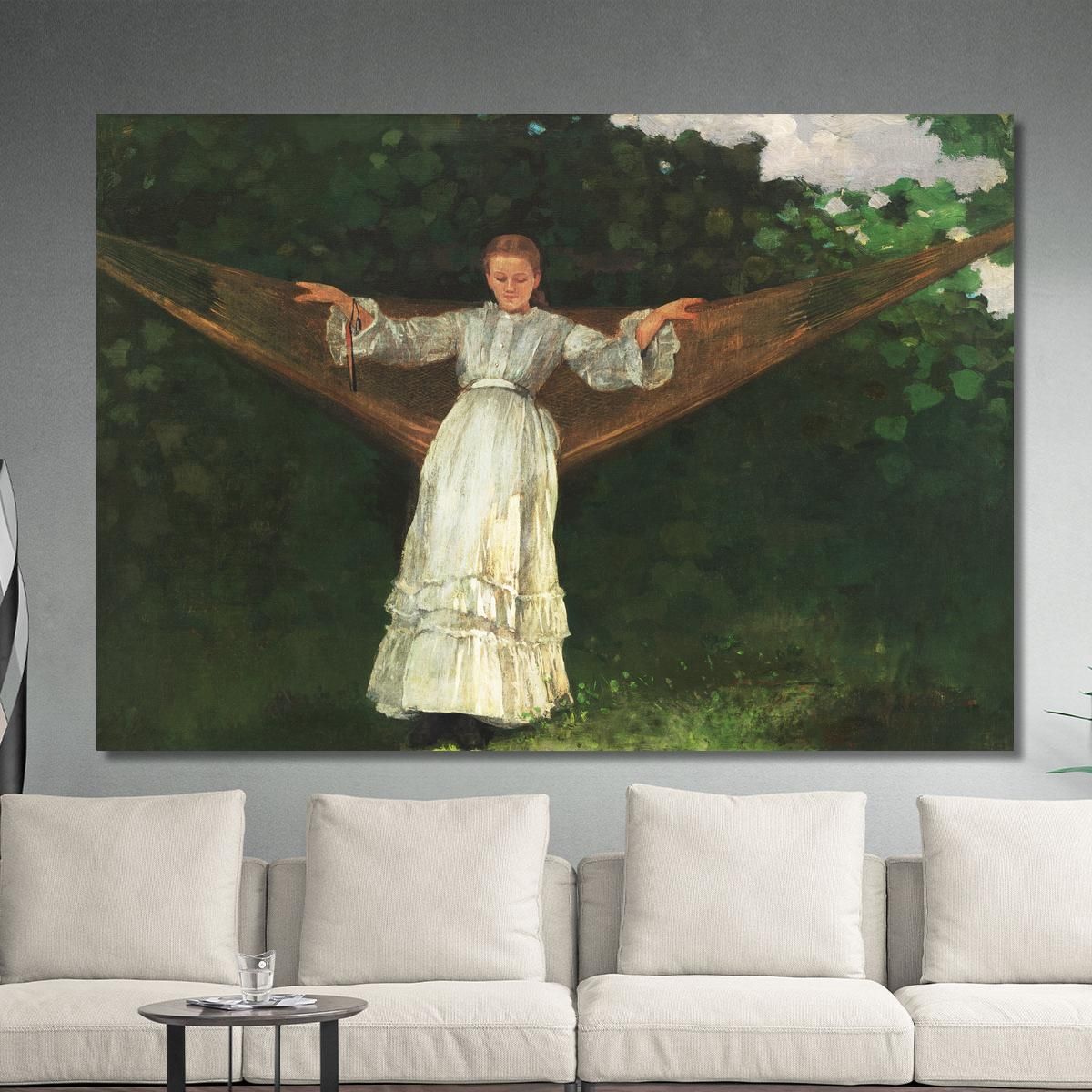 Summer Afternoon Winslow Homer whm182 canvas print 