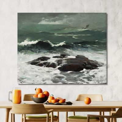 Summer Squall Winslow Homer whm183 canvas print 