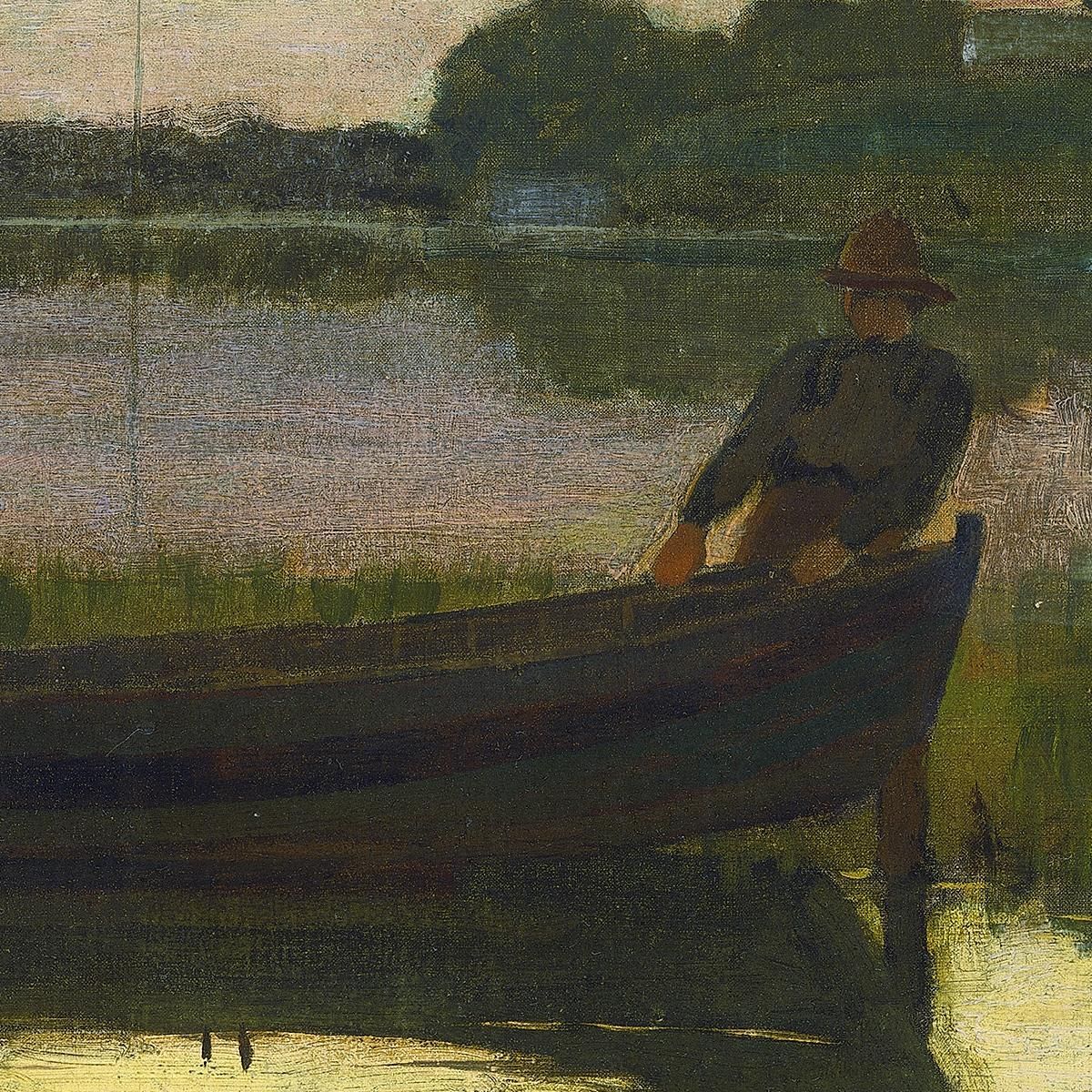 Sunset Winslow Homer whm189 canvas print