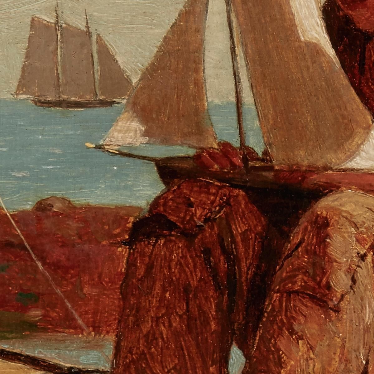 The Boat Builders Winslow Homer whm197 canvas print