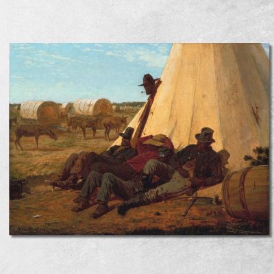 The Bright Side 2 Winslow Homer whm201 canvas print 