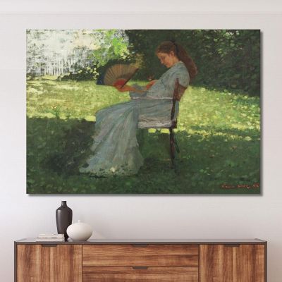 The Butterfly Winslow Homer whm204 canvas print 