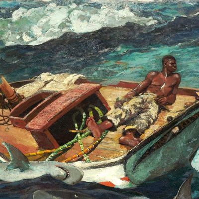 The Gulf Stream 2 Winslow Homer whm223 canvas print