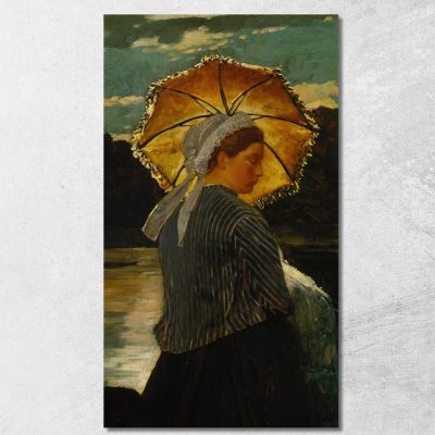 The Nurse Winslow Homer whm231 canvas print 
