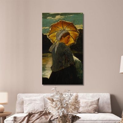 The Nurse Winslow Homer whm231 canvas print 