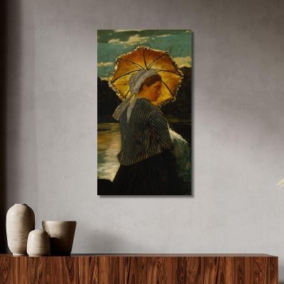 The Nurse Winslow Homer whm231 canvas print 