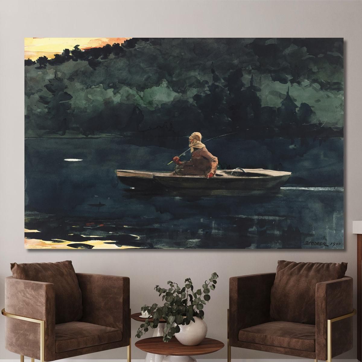 The Rise Winslow Homer whm238 canvas print 