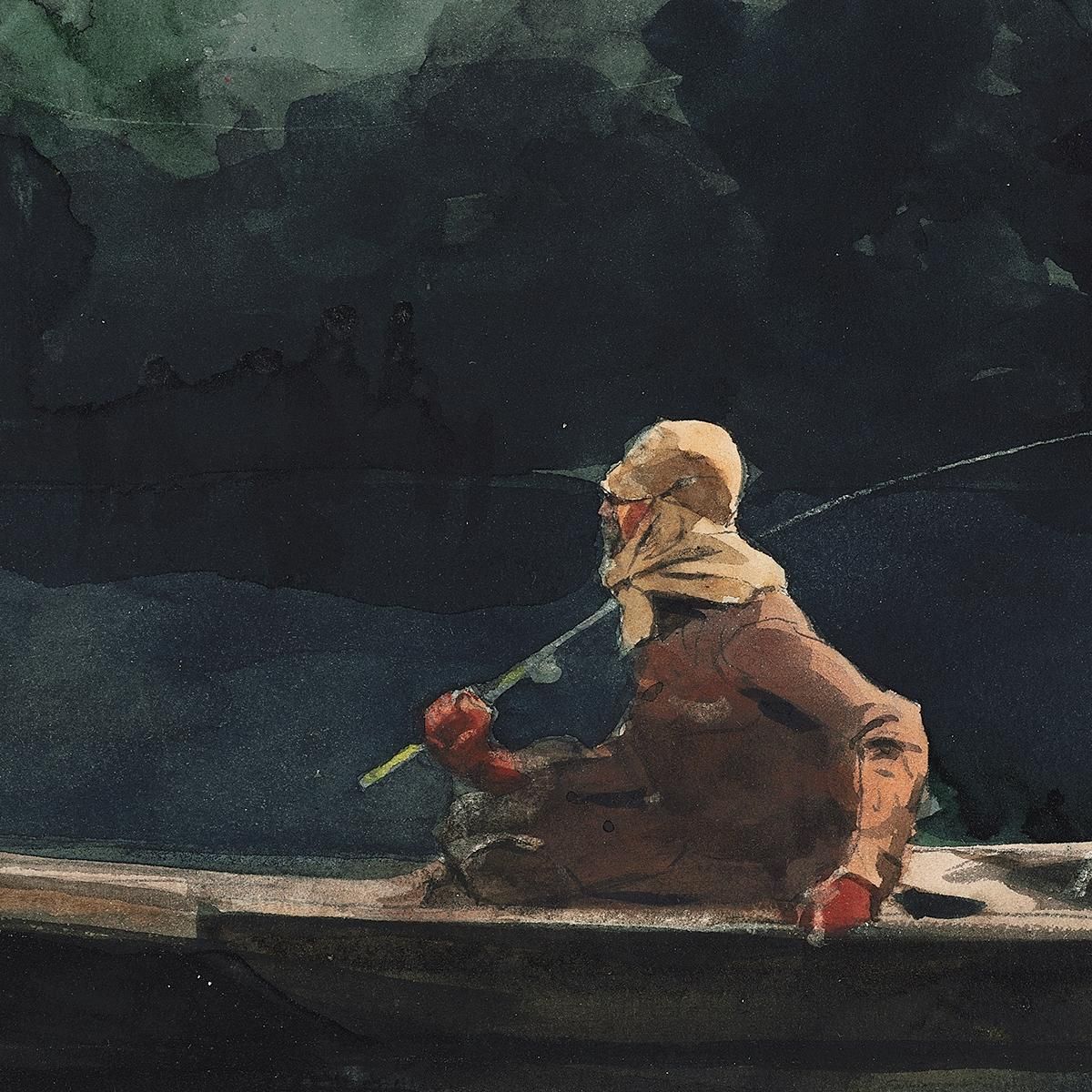The Rise Winslow Homer whm238 canvas print