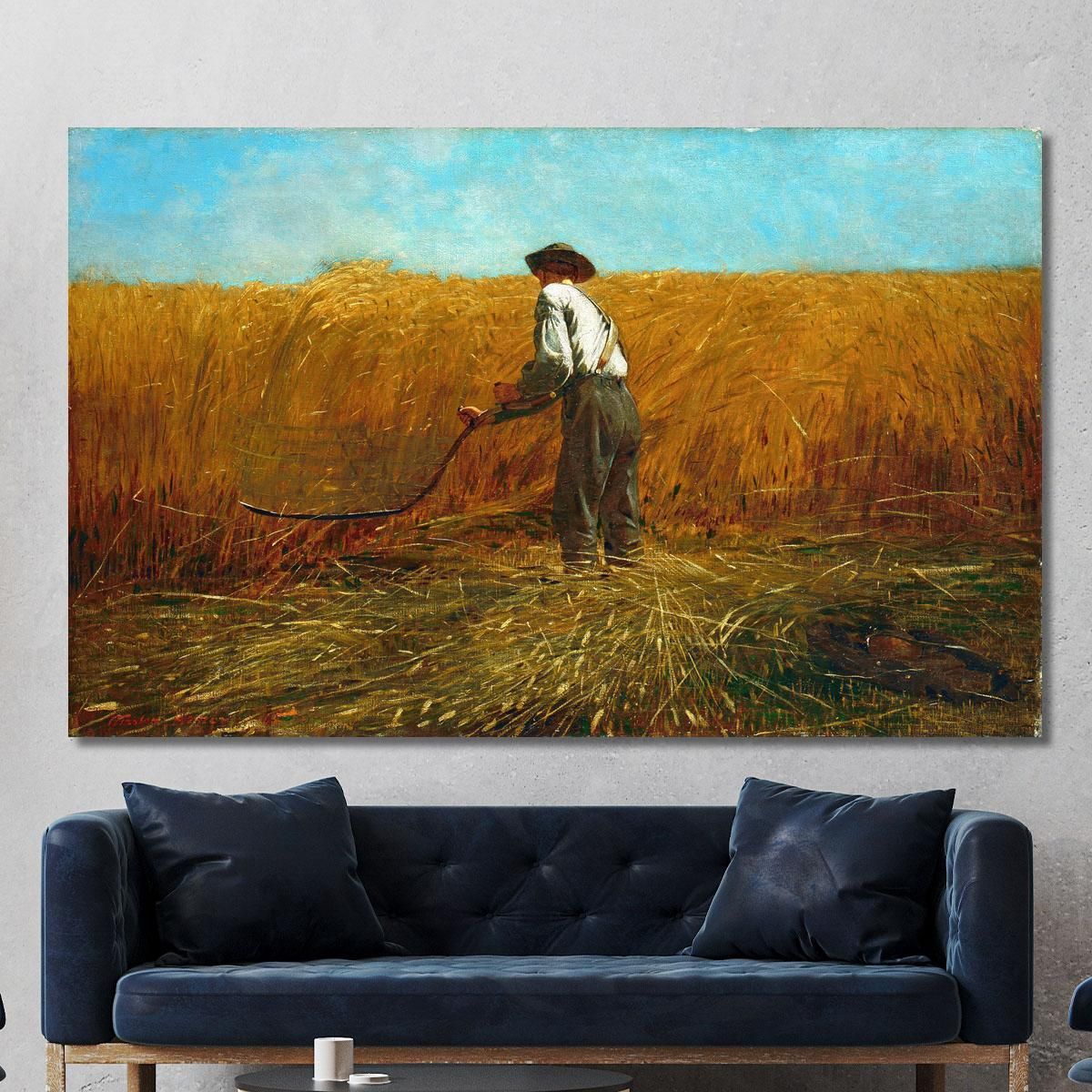 The Veteran In A New Field Winslow Homer whm241 canvas print 