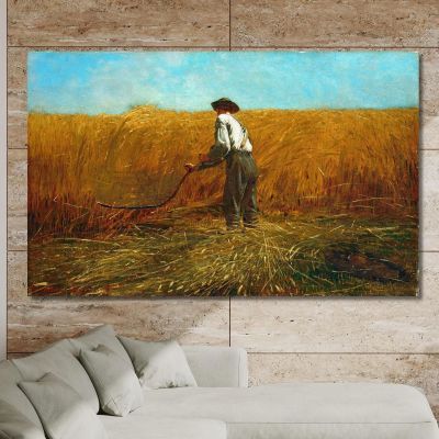 The Veteran In A New Field Winslow Homer whm241 canvas print 