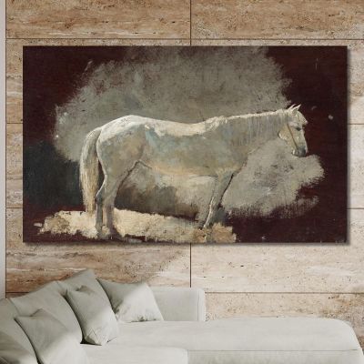 White Mare Winslow Homer whm268 canvas print 
