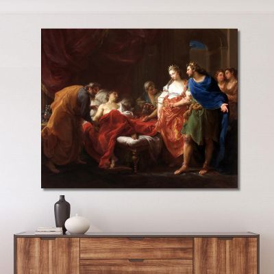 Antiochus And Stratonice Pompeo Batoni pbt4 canvas print 