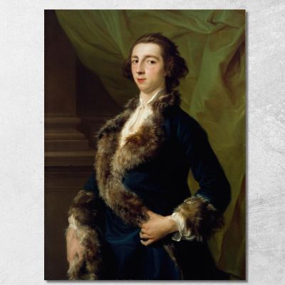 Joseph Leeson Later 2Nd Earl Of Milltown Pompeo Batoni pbt16 canvas print 