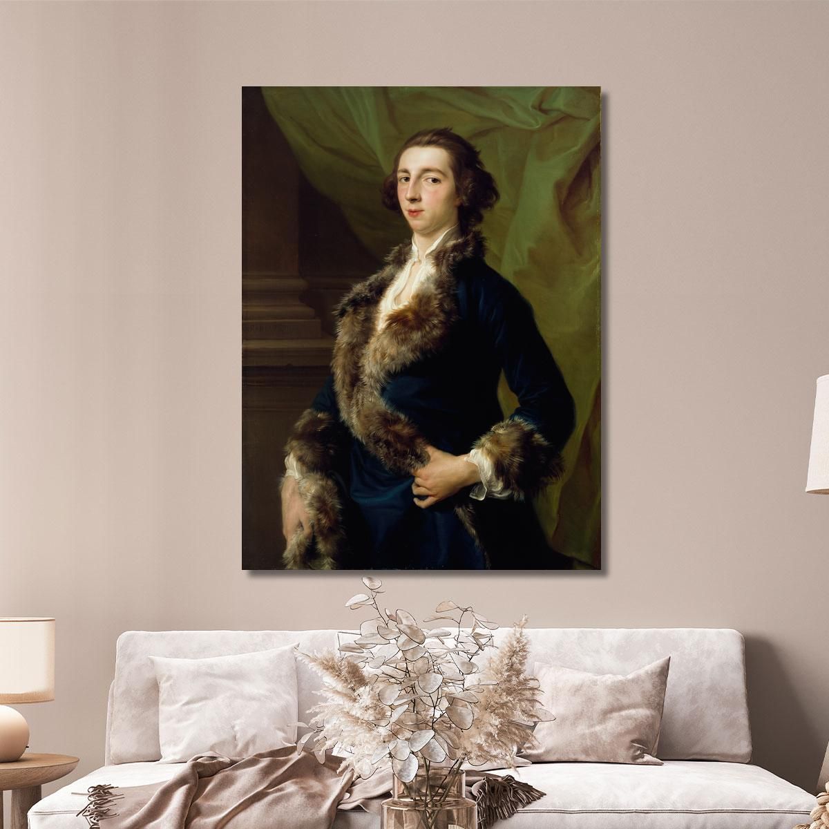 Joseph Leeson Later 2Nd Earl Of Milltown Pompeo Batoni pbt16 canvas print 