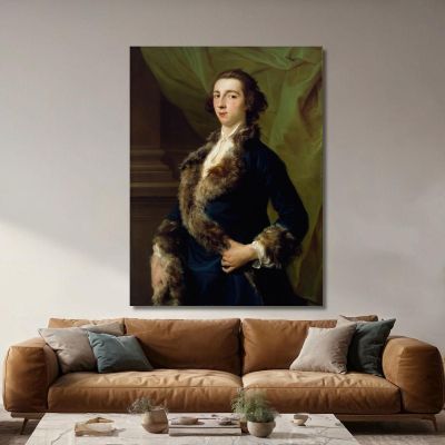 Joseph Leeson Later 2Nd Earl Of Milltown Pompeo Batoni pbt16 canvas print 