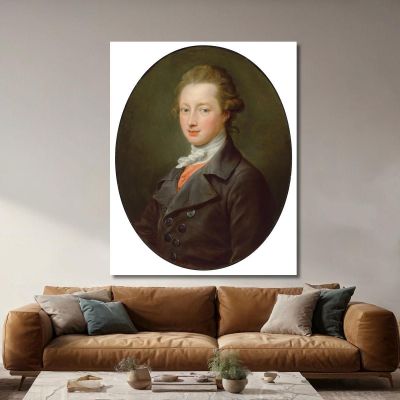 Portrait Of A Gentleman Pompeo Batoni pbt23 canvas print 