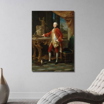 Portrait Of A Young Man Pompeo Batoni pbt29 canvas print 