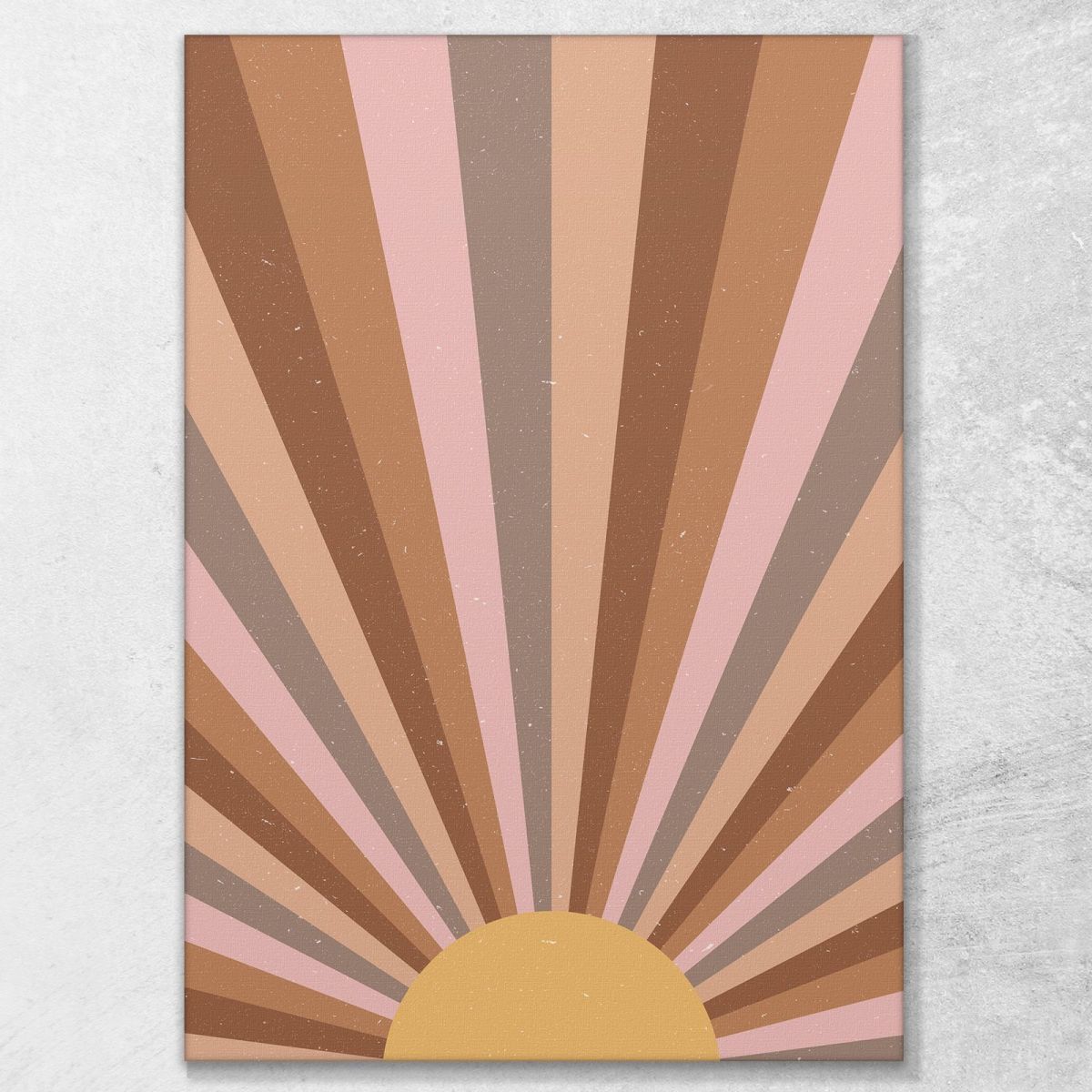 Painting Boho Chic Minimal Pastel Sunbeams , bho30 canvas print