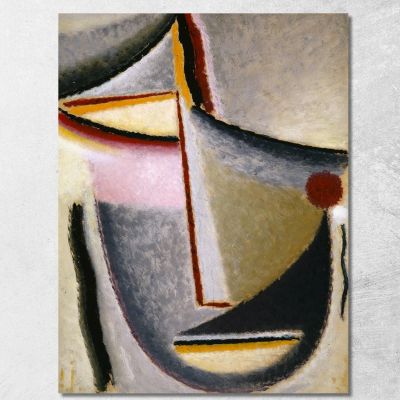 Abstract Head Constructive Head Alexej von Jawlensky avj1 canvas print 