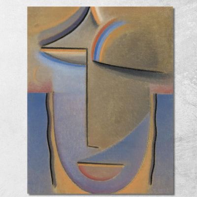 Abstract Head Evening Alexej von Jawlensky avj3 canvas print 