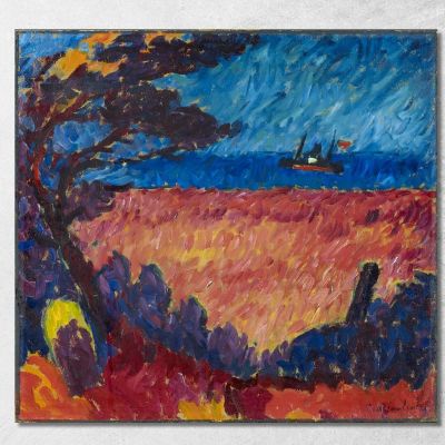 At The Baltic Sea Alexej von Jawlensky avj14 canvas print 