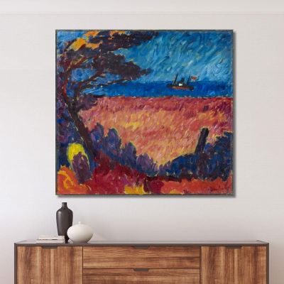 At The Baltic Sea Alexej von Jawlensky avj14 canvas print 