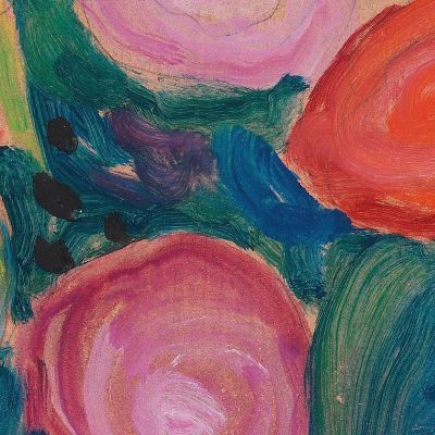 Blumenstrauss In Vase Alexej von Jawlensky avj17 canvas print