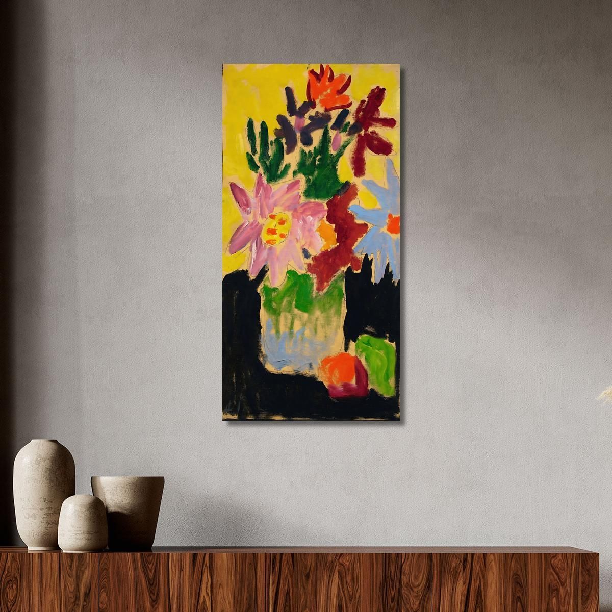 Colorful Flowers 2 Alexej von Jawlensky avj19 canvas print 