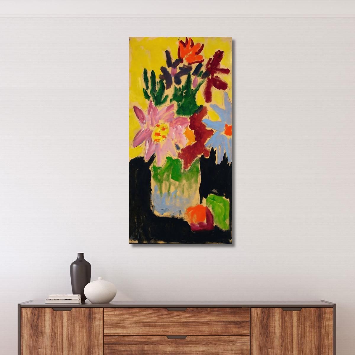 Colorful Flowers 2 Alexej von Jawlensky avj19 canvas print 