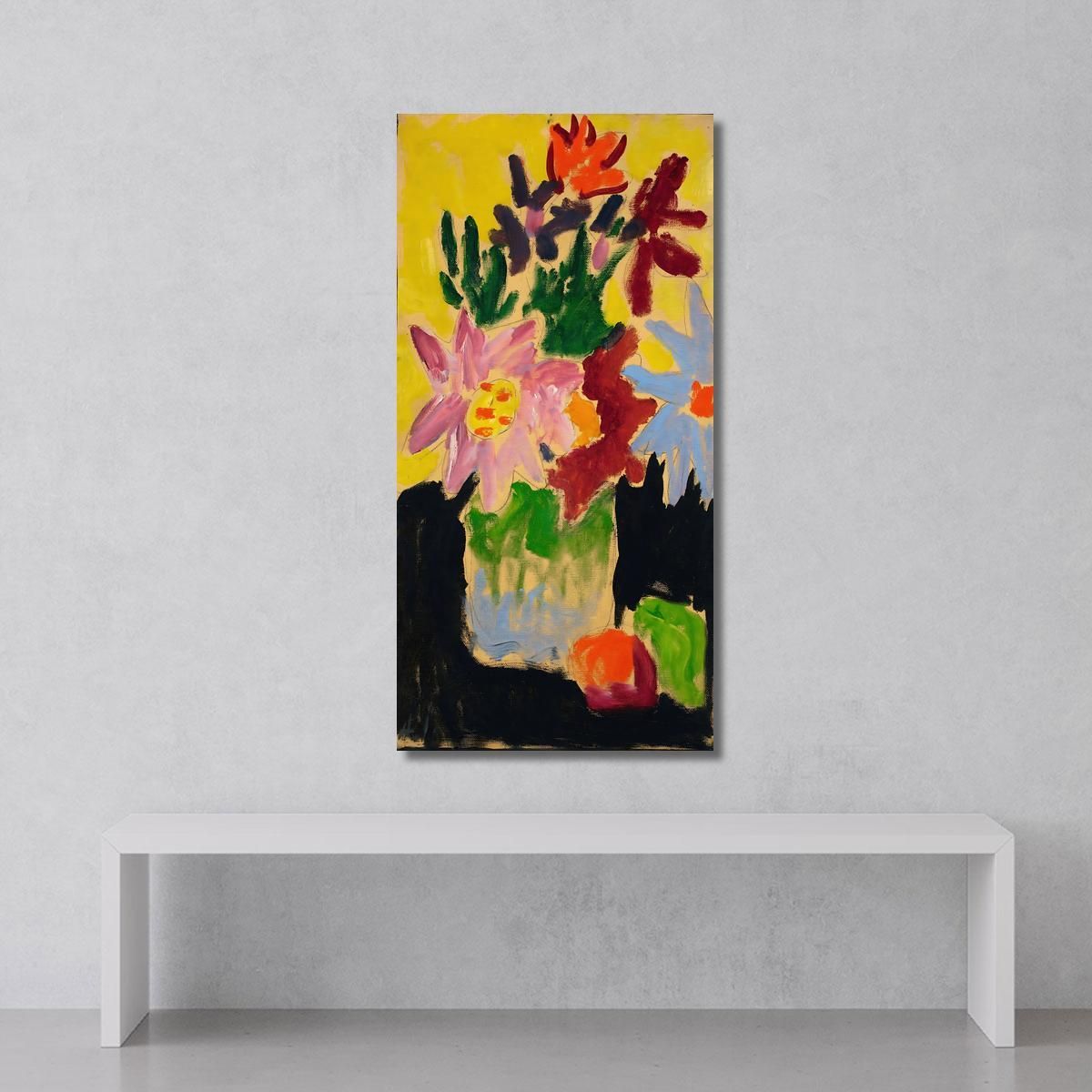 Colorful Flowers 2 Alexej von Jawlensky avj19 canvas print 