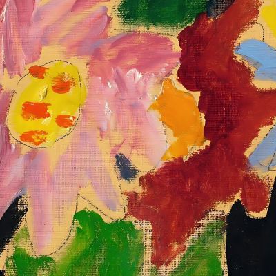 Colorful Flowers 2 Alexej von Jawlensky avj19 canvas print