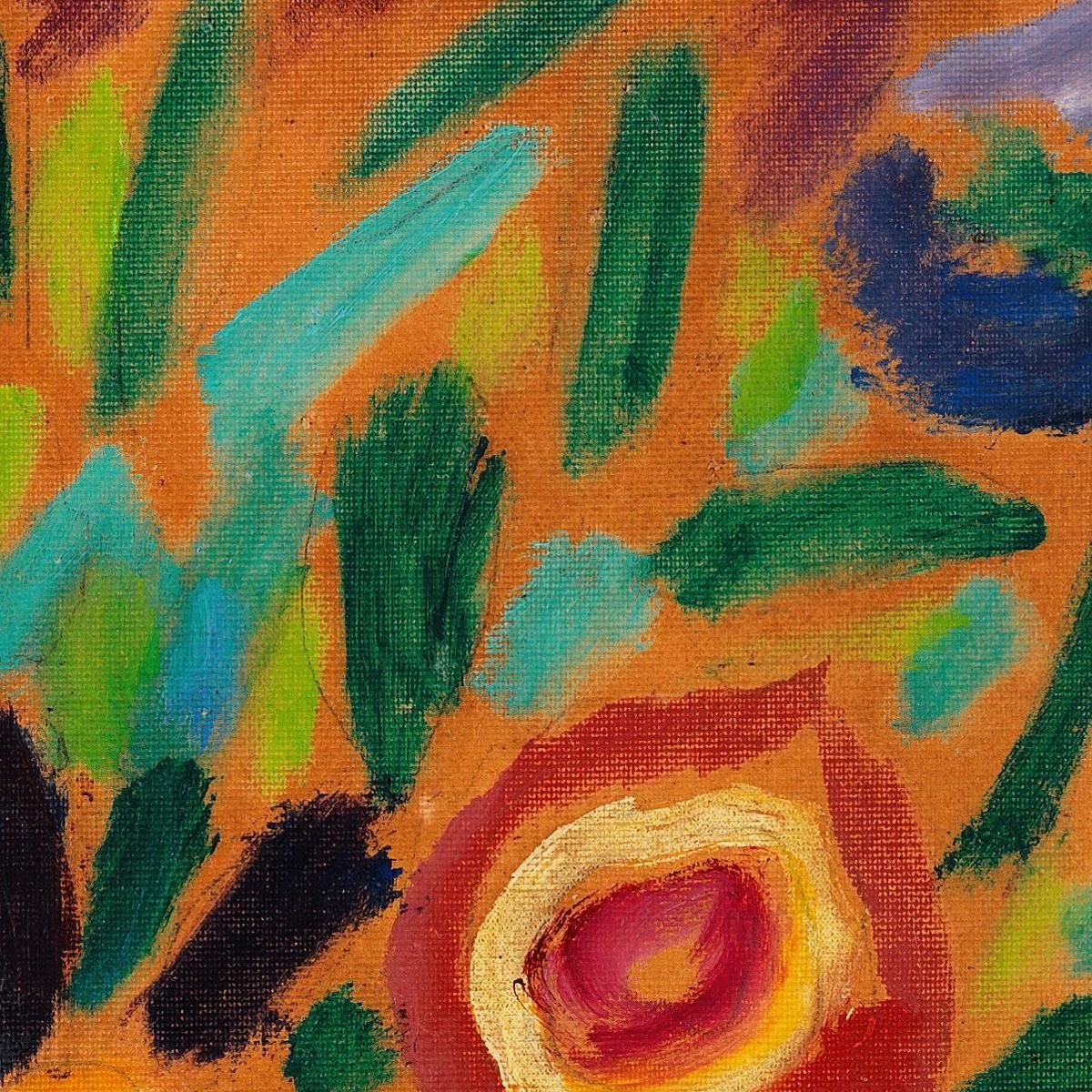 Colourful Flowers Alexej von Jawlensky avj20 canvas print