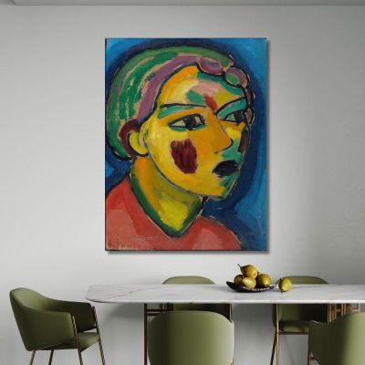 Poet Mystical Head Alexej von Jawlensky avj24 canvas print 