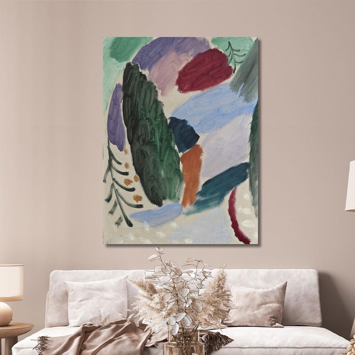 Frosty Day Alexej von Jawlensky avj32 canvas print 