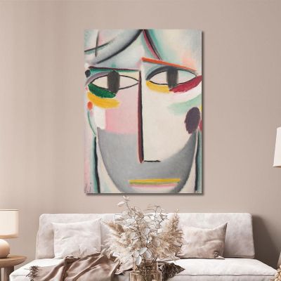 Savior'S Face Alexej von Jawlensky avj42 canvas print 