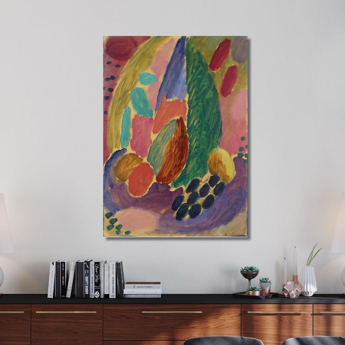 Large Variation Alexej von Jawlensky avj50 canvas print 