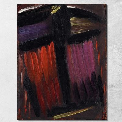 Meditation Alexej von Jawlensky avj65 canvas print 